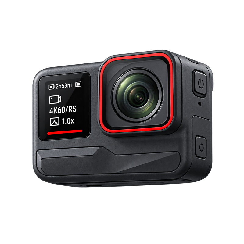 4K 60FPS sportkamera fejlett képstabilizálással, WiFi-vel, nagylátószögű objektívvel, vízálló Action Cam sporthoz, utazáshoz és VLOG-hoz
