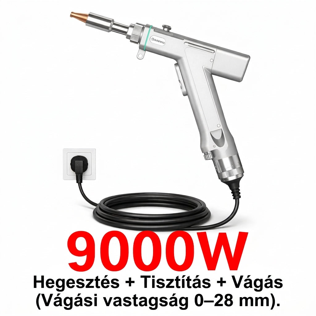 Minden egy készülékben – Hegesztés, Vágás, Tisztítás és Rozsdátlanítás | 4-in-1 Lézerkészülék otthonra