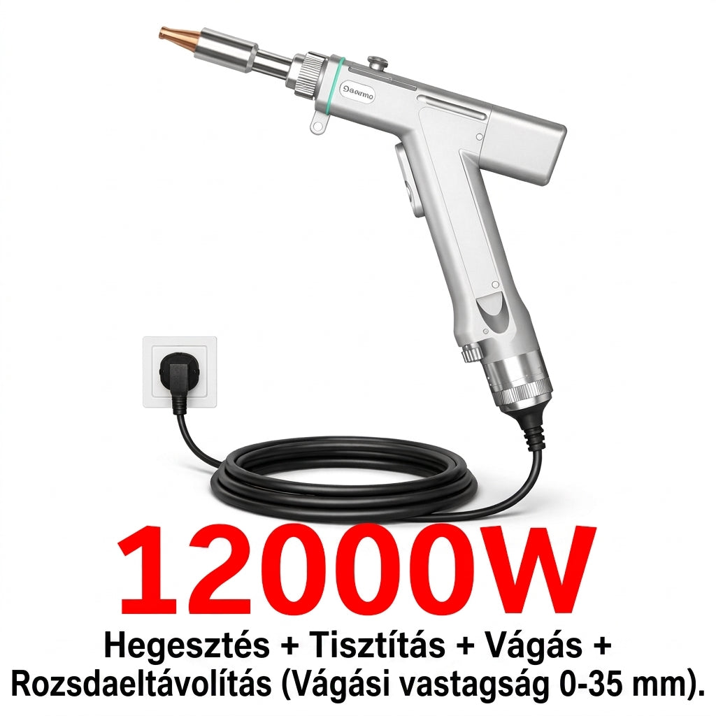 Minden egy készülékben – Hegesztés, Vágás, Tisztítás és Rozsdátlanítás | 4-in-1 Lézerkészülék otthonra