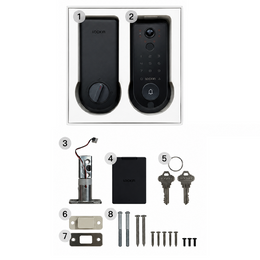 Nagy biztonságú Smart Lock tenyérvéna-felismeréssel – Biometrikus hozzáférés, Offline funkció, Fókuszban az adatvédelem